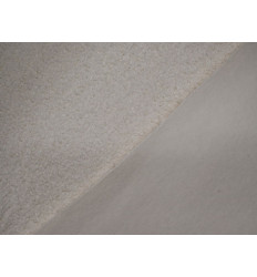 Tela Bouclé Sherpa con Reverso Micropolar | Natural