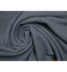 Tela Bouclé Sherpa con Reverso Micropolar | Turquesa Palo