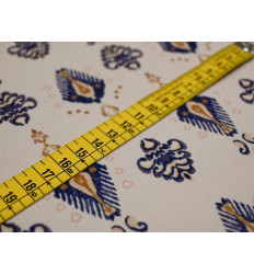Crepé Estampado Boho | Tela fluida elástica