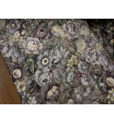 Terciopelo Acolchado Floral Forrado | Almacenes Uría