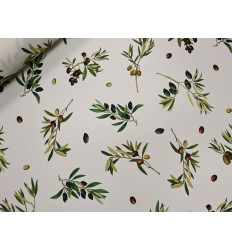 Mantelería Ramas de Olivo | Estampado Otoñal