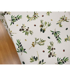 Mantelería Ramas de Olivo | Estampado Otoñal