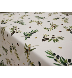 Mantelería Ramas de Olivo | Estampado Otoñal