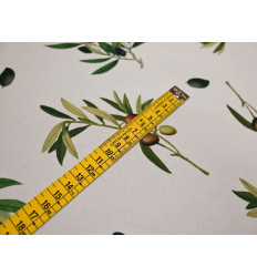 Mantelería Ramas de Olivo | Estampado Otoñal