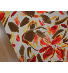 Satén estampado artístico poliéster | Tacto seda