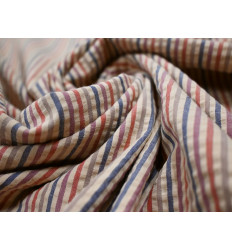 Seersucker rayas multicolor | Tejido fresco y sin plancha