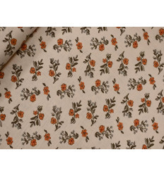 Muselina de algodón floral | Suave, ligera y natural