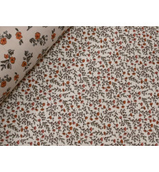 Muselina Acolchada Reversible Floral | Algodón