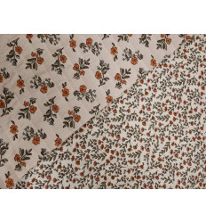 Muselina Acolchada Reversible Floral | Algodón