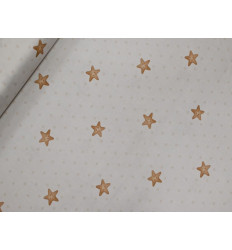 Tela Infantil de Estrellas | Popelín 100% Algodón