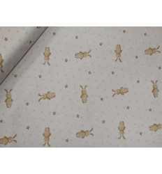 Tela Infantil de Conejitos | Popelín 100% Algodón