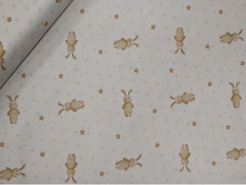Tela Infantil de Conejitos | Popelín 100% Algodón