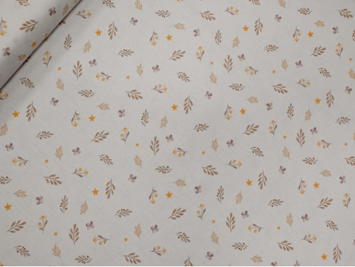 Tela Infantil de Flores | Popelín 100% Algodón