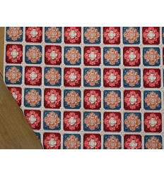 Tela Estampada en Crochet | Popelín 100% Algodón