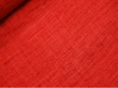 Seda Rústica Roja 100% Natural | Tejido de lujo