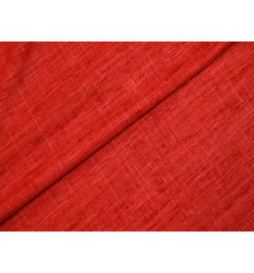 Seda Rústica Roja 100% Natural | Tejido de lujo