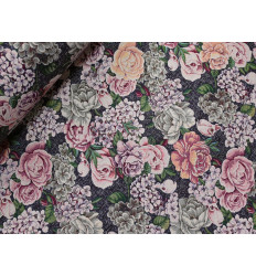 Gobelino Floral Romántico | Ancho 280 cm