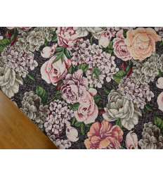 Gobelino Floral Romántico | Ancho 280 cm