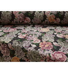 Gobelino Floral Romántico | Ancho 280 cm