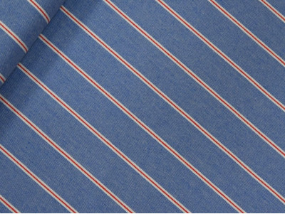 Tela Vaquera a Rayas | 80% Algodón 20% Poliéster