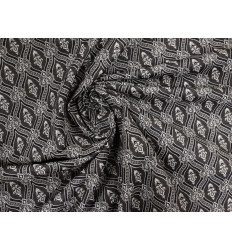 Jacquard decorativo 280 cm – Negro y gris | Almacenes Uría
