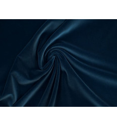 Terciopelo Premium azul| 100% Algodón