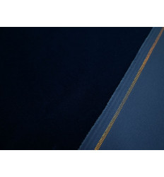 Terciopelo Premium azul| 100% Algodón