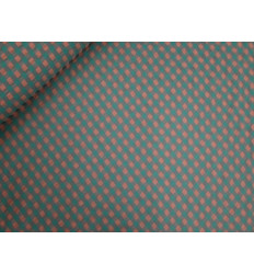 Tejido Vichy Seersucker Pastel – Verde Agua y Rosa Suave