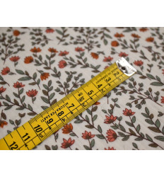 Muselina algodón 100% floral | Suave, natural y versátil