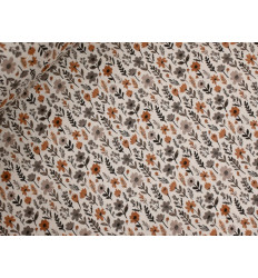 Muselina algodón 100% floral | Suave, natural y versátil