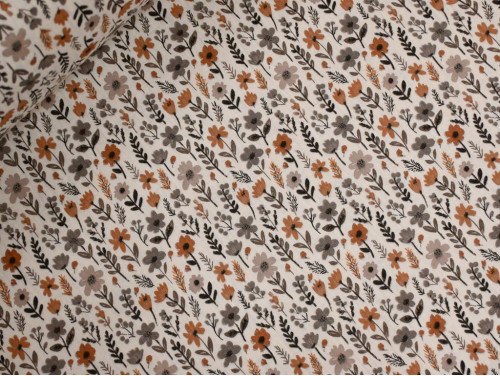 Muselina algodón 100% floral | Suave, natural y versátil