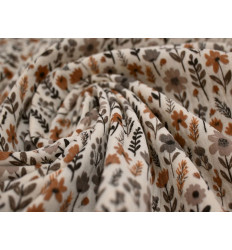 Muselina algodón 100% floral | Suave, natural y versátil