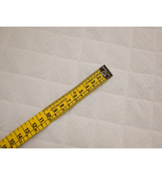 Muselina Acolchada Blanco Roto | Tela suave y cálida 350g