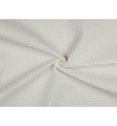Tela Waffle Blanco | 250 Gr/m² 100% Algodón