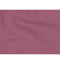 Tela Waffle Malva | 250 Gr/m² 100% Algodón