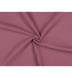 Tela Waffle Malva | 250 Gr/m² 100% Algodón