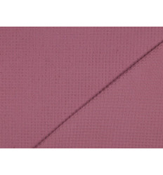 Tela Waffle Malva | 250 Gr/m² 100% Algodón