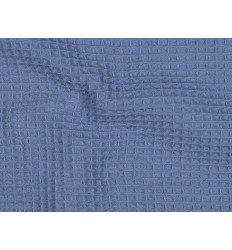 Tela Waffle Azul | 250 Gr/m² 100% Algodón