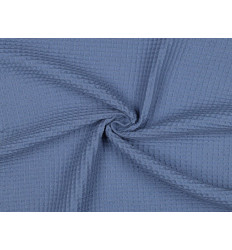 Tela Waffle Azul | 250 Gr/m² 100% Algodón