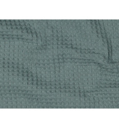 Tela Waffle Verde Viejo| 250 Gr/m² 100% Algodón