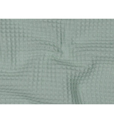 Tela Waffle Mint Claro | 250 Gr/m² 100% Algodón