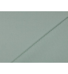 Tela Waffle Mint Claro | 250 Gr/m² 100% Algodón