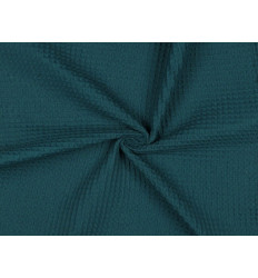 Tela Waffle Petróleo | 250 Gr/m² 100% Algodón