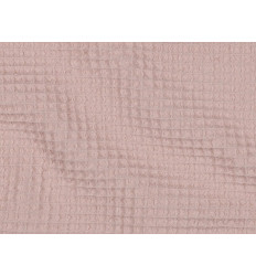 Tela Waffle Rosa bebé | 250 Gr/m² 100% Algodón