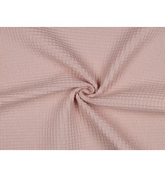 Tela Waffle Rosa bebé | 250 Gr/m² 100% Algodón