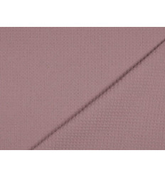 Tela Waffle Rosa Empolvado | 250 Gr/m² 100% Algodón