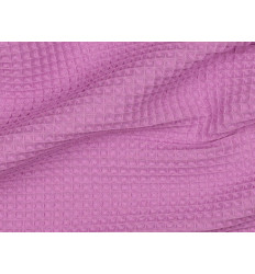 Tela Waffle Rosa Chicle | 250 Gr/m² 100% Algodón