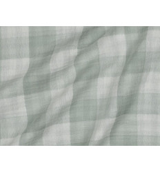 Doble gasa vichy Agua Marina