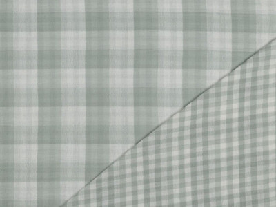 Doble gasa vichy Agua Marina