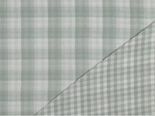 Doble gasa vichy Agua Marina